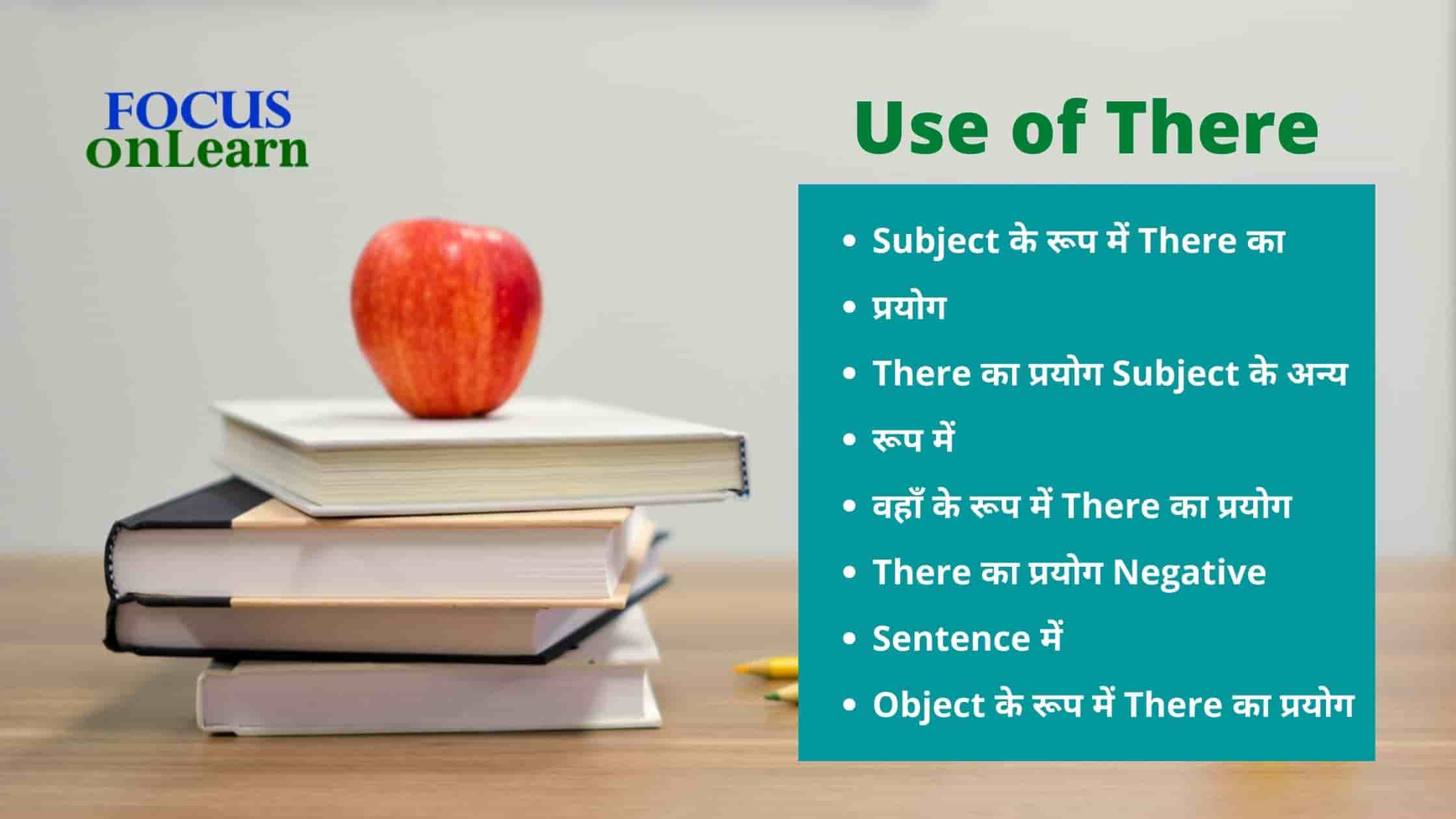 use of there in hindi grammar